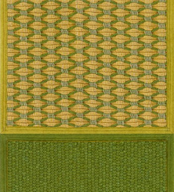 Teppich Gelb und Grün