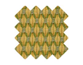 Muster zu Teppich «Salix Yellow»