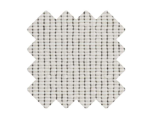 Muster zu Teppich «Tilia White»