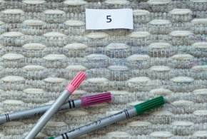 Felt tip pen treated with DIY cleaner